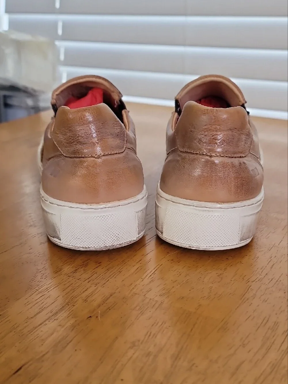 BED|STÜ Hermione leather slip-on.